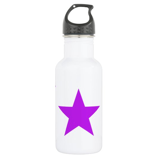 Ster 1 Paars Waterfles (Voorkant)