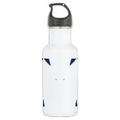 Ster 1 Verblindend Blauw Waterfles (Achterkant)