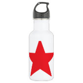 Ster 2 Rood Waterfles (Voorkant)