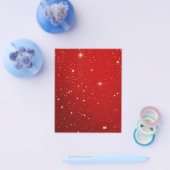 ster-474864 sterren rood wit sneeuw ACHTERGRONDEN Flyer (Enkel)
