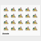 Ster Beer Vierkante Sticker (Vel)