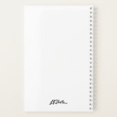 Ster Blauw Notitieboek (Achterkant)