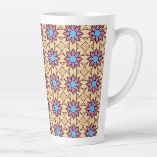 Ster Bloemkracht Latte Mok (Rechts)