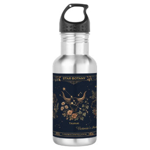 Ster Botanie Astrale Energie Goud Marine Waterfles