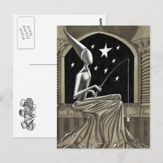 Ster Briefkaart (Voorkant / Achterkant)