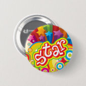 Ster - Button (Voorkant /achterkant)