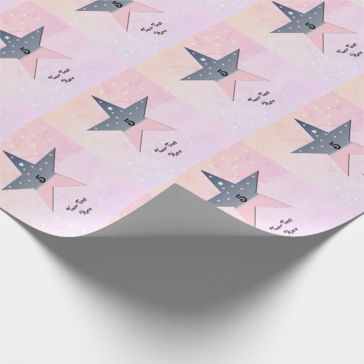 ster cadeaupapier (Hoek)