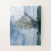 Ster-clippercruiseschip Legpuzzel (Verticaal)