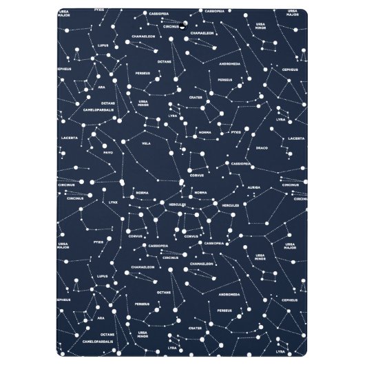 Ster Constellations Klembord (Achterkant)