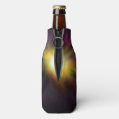 Ster Cool Digital Space Artwork exploiteren Flesjeskoeler (Fles Achterkant)