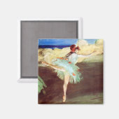 Ster: Dancer op punt door Degas Magneet (Voorkant / Achterkant)
