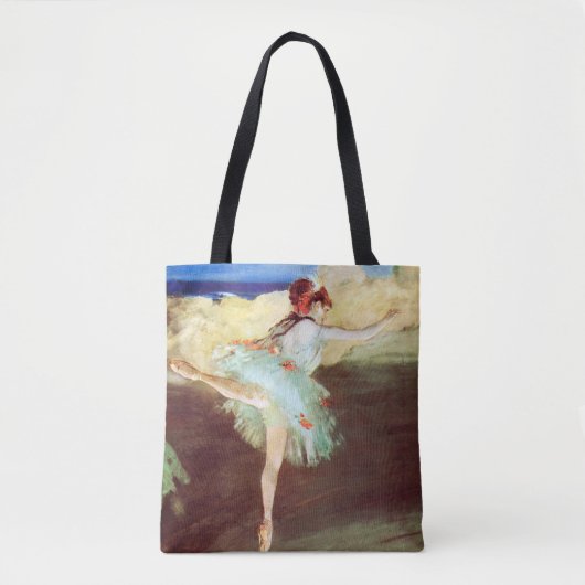 Ster: Dancer op punt door Degas Tote Bag (Voorkant)