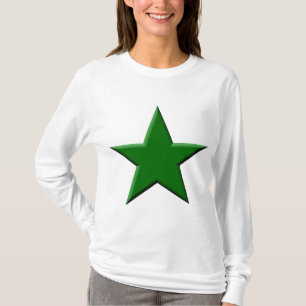 Ster - Donkergroen T-shirt