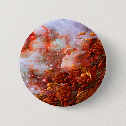 Ster Droom Ronde Button 5,7 Cm (Voorkant)