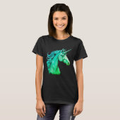 Ster Eenhoorn – Dames T-shirt (Voorkant volledig)