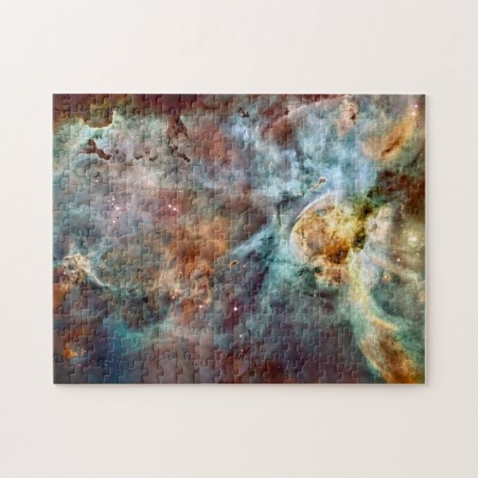 Ster- en doodsstrijd in de Carina Nebula Legpuzzel (Horizontaal)