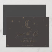 Ster en Maan Hemels Save the Date (Voorkant / Achterkant)