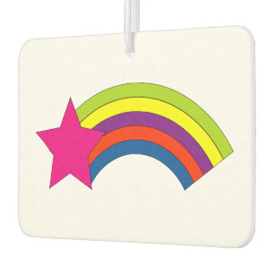 Ster en regenboog luchtverfrisser