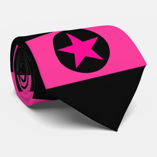 Ster en stripes stropdas (Opgerold)