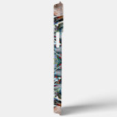 Ster en zeshoek caleidoscoop met lichte textuur Case-Mate iPhone case (Achterkant / Rechts)