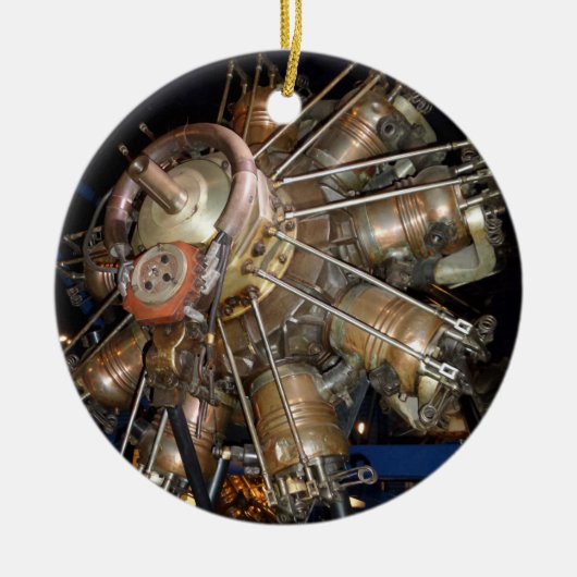 Ster Engine Siervoorwerp Keramisch Ornament (Voorkant)