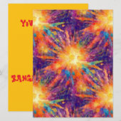 Ster exploderen kaart (Voorkant / Achterkant)