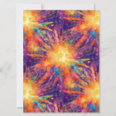 Ster exploderen kaart (Voorkant)