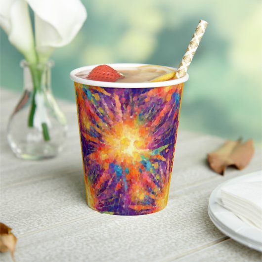 Ster exploderen papieren bekers (Insitu)