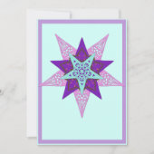 ster feestdagenkaart (Voorkant)