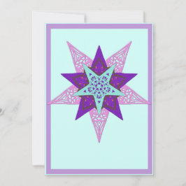 ster feestdagenkaart