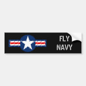 ster, FLYNAVY Bumpersticker (Voorkant)
