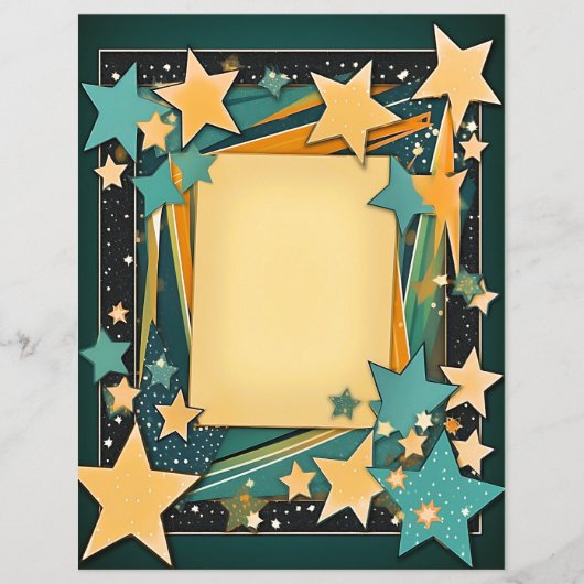 Ster Frame Stationaire Ambachten  Papier (Voorkant)