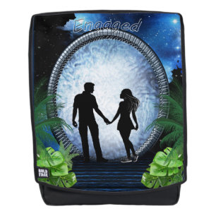 Ster-gate-verloving cadeau rugtassen