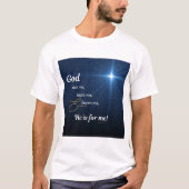 Ster - God ziet mij T-shirt (Voorkant)