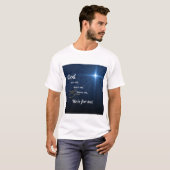 Ster - God ziet mij T-shirt (Voorkant volledig)