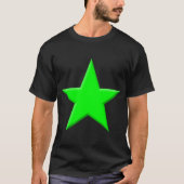 Ster - groen t-shirt (Voorkant)