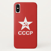 Ster Hammer Sickle CCCP van de ster Telefoongeval, Case-Mate iPhone Case (Achterkant)