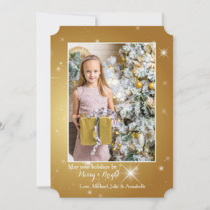 Ster Helder Foto Kerstkaart