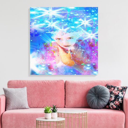 Ster Horizon Canvas Afdruk (Insitu (Woonkamer))