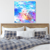 Ster Horizon Canvas Afdruk (Insitu (Slaapkamer))