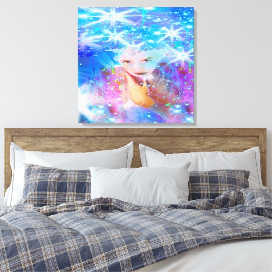 Ster Horizon Canvas Afdruk (Insitu (Slaapkamer))