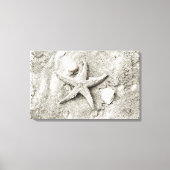 Ster in het Zand Canvas Afdruk (Voorkant)