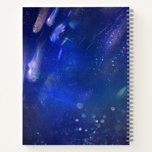 Ster in Night Sky Estate Planning Notitieboek (Achterkant)