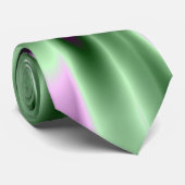 Ster in Paarse en groene Stropdas (Opgerold)