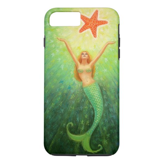 Ster iPhone 7 Plus hoesje van Mermaid (Achterkant)
