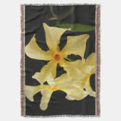 Ster Jasmijn Bloem tbcna Deken (Voorkant Verticaal)