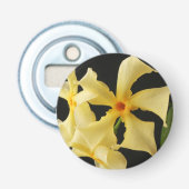 Ster Jasmine Bloem bocna Button Flesopener (Voorkant)