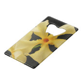 Ster Jasmine Bloem bocna Creditkaart Flessenopener (Achterkant Gekanteld)