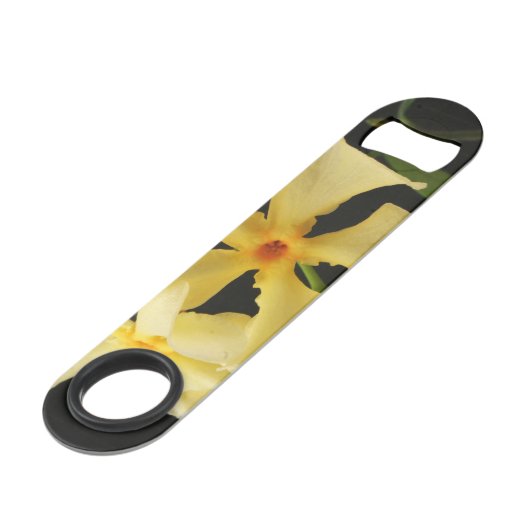 Ster Jasmine Bloem bocnm Speed Flessenopener (Voorkant Gekanteld)