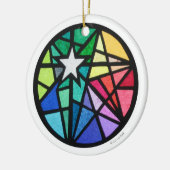 ster keramisch ornament (Links)